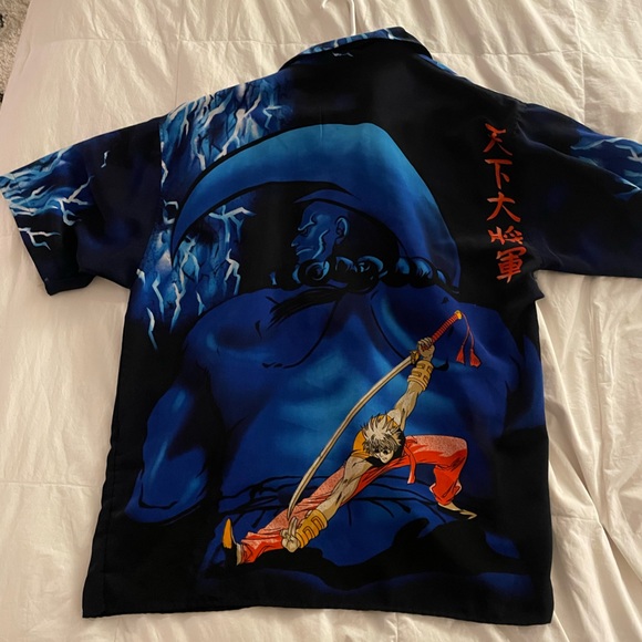 VINTAGE TRUST ANIME BUTTON DOWN - Picture 3 of 3